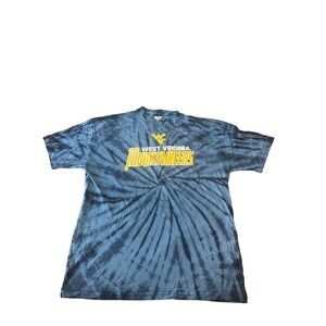 West Virginia Mountaineers Tie Dye Shirt Size 2XL Pro Ad Sports College Football